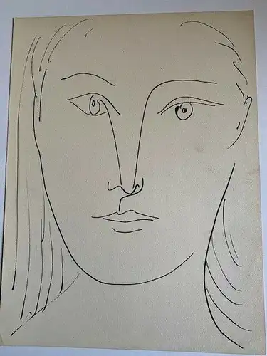 Lithographie Original De Picasso Publicada IN / Auf / Im