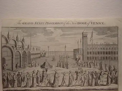 « The Grand State Procession Of New Doge Venice » Erschienen Bei Gentleman Er