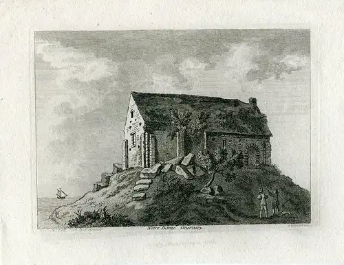 Notre Dame Guernsey Gravierkunst Bei Sparrow, Drew S.Hooper IN / Auf / Im 1775