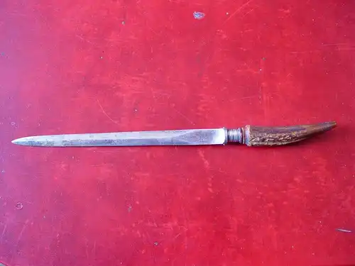 Brieföffner Antiguo. Griff Form von / Aus Garra (Antique Letter Opener,Coupe