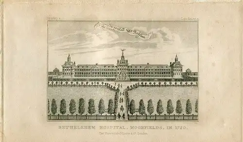 Bethelehem Krankenhaus, Moorfields IN 1720 Bearbeitet Bei Thomas Hurst