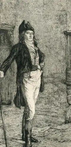 Soldat Revolutionist Gravierkunst Bei William Quiller Orchardson, 1800