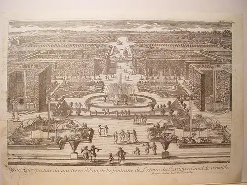 « Parterre D´Eau , von Der Fontaine De Latone, Des Jardins Et Canal Versailles