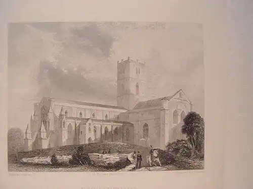 Alemania.« St.Davids Cathedral » . Drew C.Warren. Aufgezeichnet B.Winkles