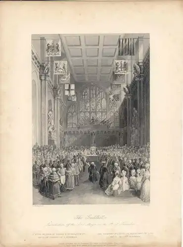 «The Guildhall» Drew T.H.Shepherd. Aufgezeichnet H.Melville
