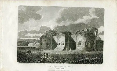The Citadel At Carlisle Gravierkunst Bei J. Edel De Ein Muster De R. Carlisle
