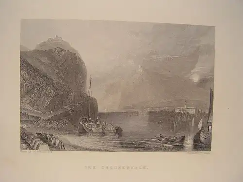 Alemania. «The Drachenfels» . Aufgezeichnet von William Finden