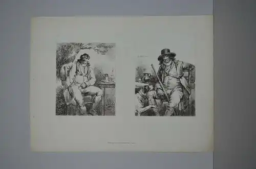 George Morland (1763-1804) . Gravierkunst Original Herausgegeben Der 3 De Jan De