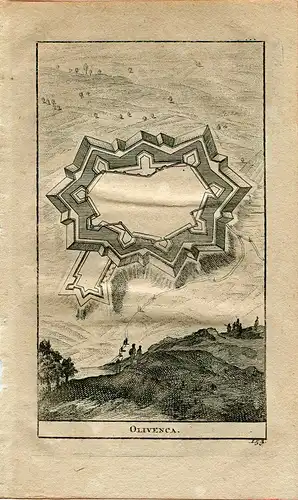 Badajoz. Olivenza. Gravierkunst Bei Peter Vander Aa, 1707 (Alvarez De Colmenar)