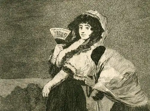 Gott La Perdone: Und War Ihre Mutter, Gravierkunst Nr 16 Original De Goya 5ª