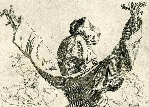 Was Kann Ein Blazer, Gravierkunst Nr 52 Original De Goya 5ª Ausgabe (1881-1886)