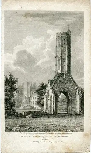 Tower Of The Grey Friars Kloster Gravierkunst Bei J.Steward De Ein Muster Von