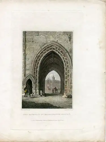 The Gateway Of Bridlington Gravierkunst Bei J. Shury , Drew N.Whittock