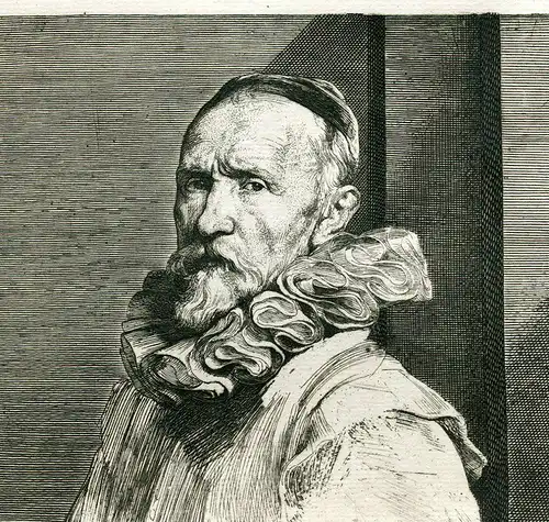 Portrait De Jean De Wael Heliograbado Bei Charles Amand-Durand