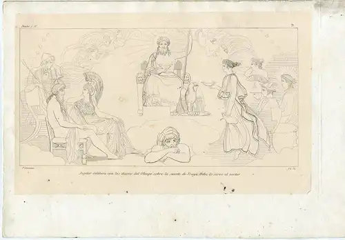 aufgenommen in 1861 bei Joaquin Pi und Margall Umschlag Zeichnung von Flachsmann