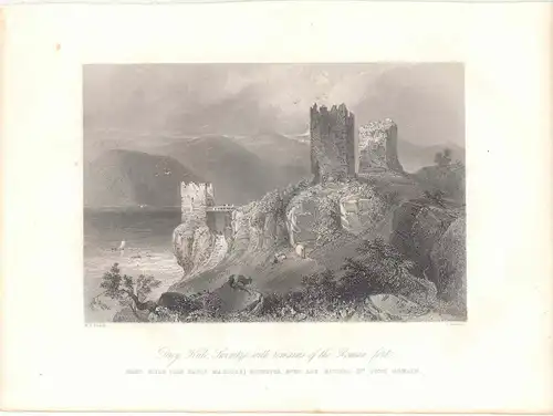 Rumania.« Drey Kule Swinitza With Remains Of The Roman Fort » Drew W.Barlet