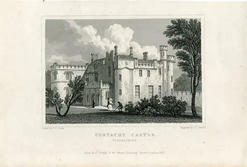 Cortachy Castle Gravierkunst Bei J.C.Varrell. Drew J. P. Neale