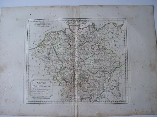 L'em Pire D'Allemagne Par Robert Vaugondy-Delamarché 1800