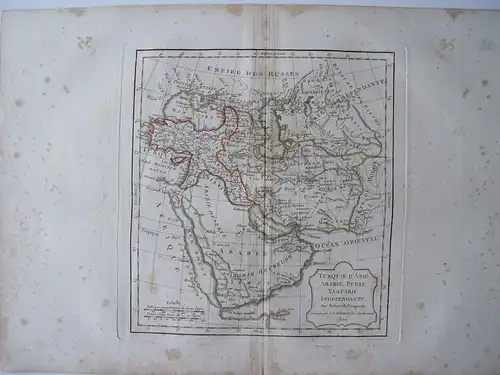 « Turquie D' Asie, Arabie, Perse, Tartarie Independante Paar Robert De