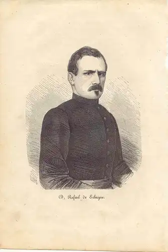 « D.Rafael De Echagüe » (St.Sebastian, 1815-Madrid, 1887) Governor General De F