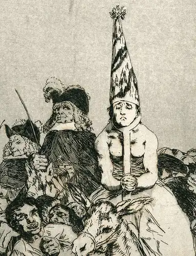 Nicht da Waren Heilmittel, Gravierkunst Nº24 Original De Goya 5ª Ausgabe (