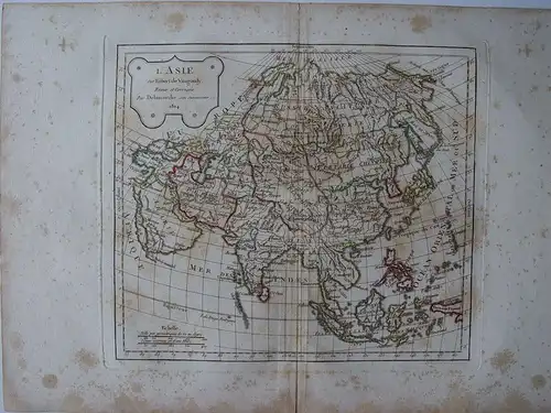 L'Asie » Paar Robert De Vaugondy-Delamarché 1804