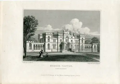 Rossie Castle, Gravierkunst Bei W.Watkins. Drew J. P. Neale