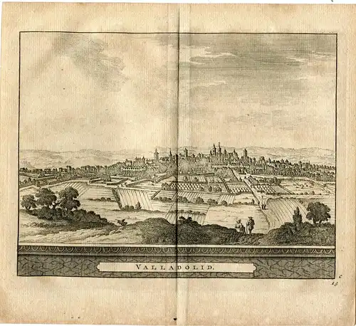 Valladolid, Gravierkunst Bei Pieter Van der Aa, Alvarez De Bienenhaus, 1715