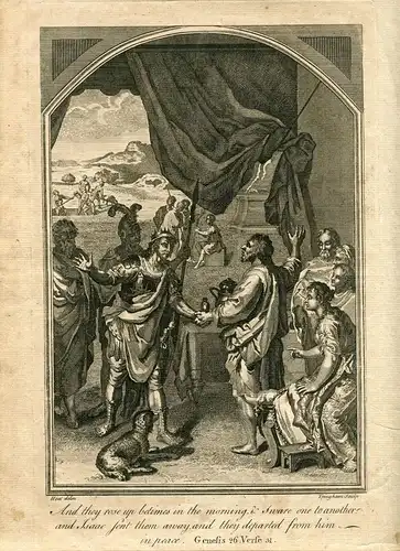 Gravierkunst von Der Bibel De William Tringham De Ein Muster De Hoet