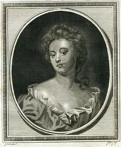 Sarah Duchess Of Marlborough, Gravierkunst Bei Goldar De Ein Werk De G Kneller,