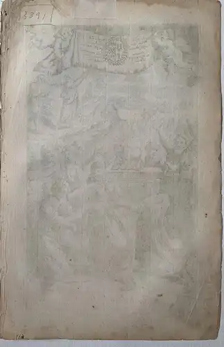 Biblia. The Golden Calfe. Gravierkunst Bei f. H.Van Hove. Drew Freeman. 1690