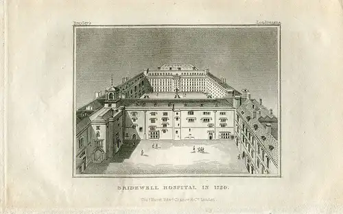Bridewell Hospital IN / Auf / Im 1720. Bearbeitet Bei Thomas Hurst