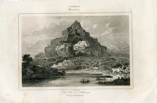 Irlanda. Der Lago De Killarney. Gravierkunst Bei Lemaitre IN / Auf / Im 1845