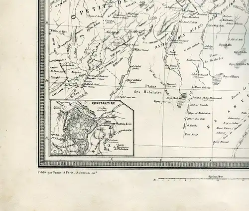 Algérie Gravierkunst Auf La Gr Süßer Bei Tardieu Und Herausgegeben Im 1874 Furne