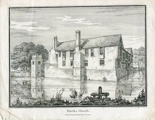 Inglaterra. Marks House Herausgegeben IN / Auf / Im 1796 Bei J Cadell Und D