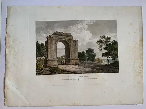 Bogen De Bará , Tarragona - Alexandre Laborde - Gravierkunst Alt/Antik 1810