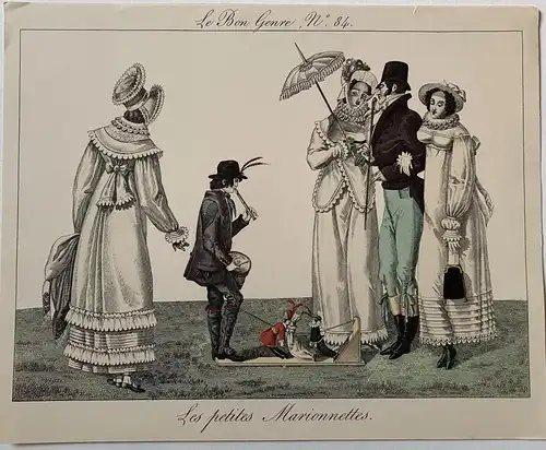 Les Petittes Marionettes. Gravierkunst Satírico De Le Bon Genre , Erschienen IN
