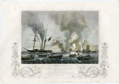 Angriff Bei Der Boot Nemesis, Weltkrieg Anglo-China IN La Bahia De Anson IN 1841