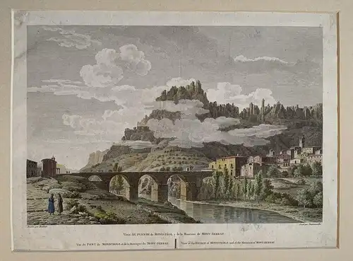 Monistrol De Montserrat - Alexandre Laborde - Gravierkunst Alt/Antik - 1806