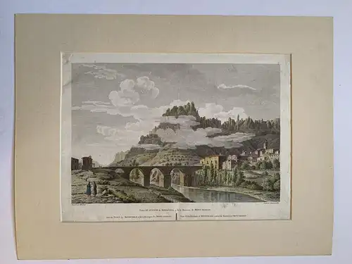 Monistrol De Montserrat - Alexandre Laborde - Gravierkunst Alt/Antik - 1806
