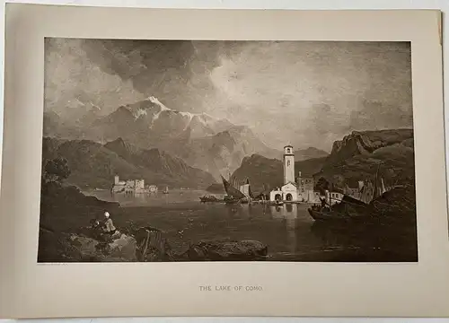 The Lake Of Als Fotogravur für The Art Portfolio, 1899, Po W.B.Jobson