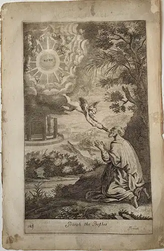 Biblia. Isaiah The Prophet. Gezeichnete Bei Freeman 1688