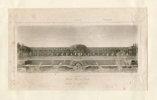 Persia. Pont De Hasan. Gravierkunst Bei Lemaitre, 1840
