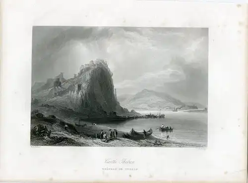 Hungria. «Castle Theban» Gravierkunst Bei J.C.Armytage IN / Auf / Im 1842 CM W