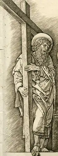 Auferstehung De Christus Gravierkunst Von Jh. De Andrea Mantegna