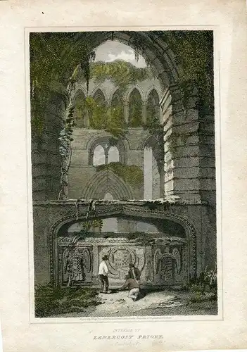 Lanercost Priorat Gravierkunst Bei J. Greig IN / Auf / Im 1814 De Einer Malerei