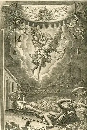 An Angel Appears To The Shepheros Gravierkunst Bei Van Hoven Kopie De G.Freeman