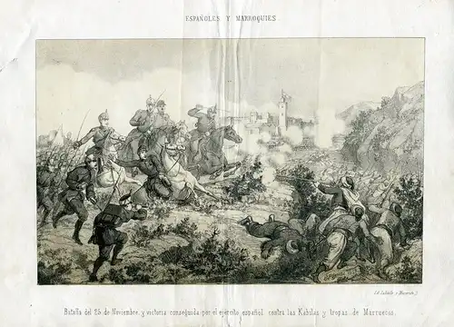 « Schlacht Von 25 De November Und Victoria Conseguida Bei Der Armee Spanisch Fb