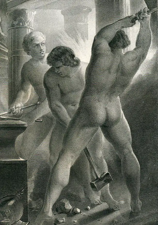 Les Schmieden Gravierkunst Bei Audibrand De Ein Muster De Flatters 1863