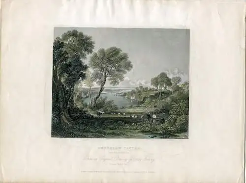 Gales. Chepstow Castle IN / Auf / Im Munmouthshire,Gravierkunst Bei a. H. Payne,